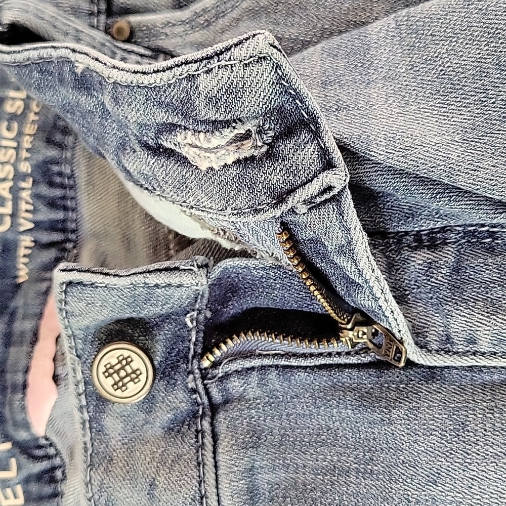 Laurie Felt womens classic slim leg jeans sz 22w floral embroidery - Picture 11 of 11